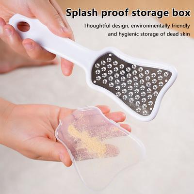 File Rasp Scrubber per Piedi Colossale Spa Rimuovi Pelle Morta Calli Grattugia in Acciaio Inossidabile Cura Strumento per Pedicure Ripristina Piedi Prodotto