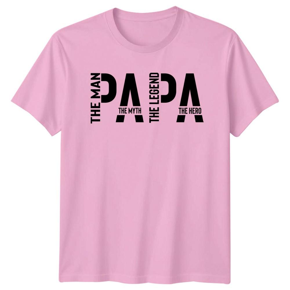 Papa The Unisex The Myth The Legend The Hero Fathers Day Unisexs TShirt
