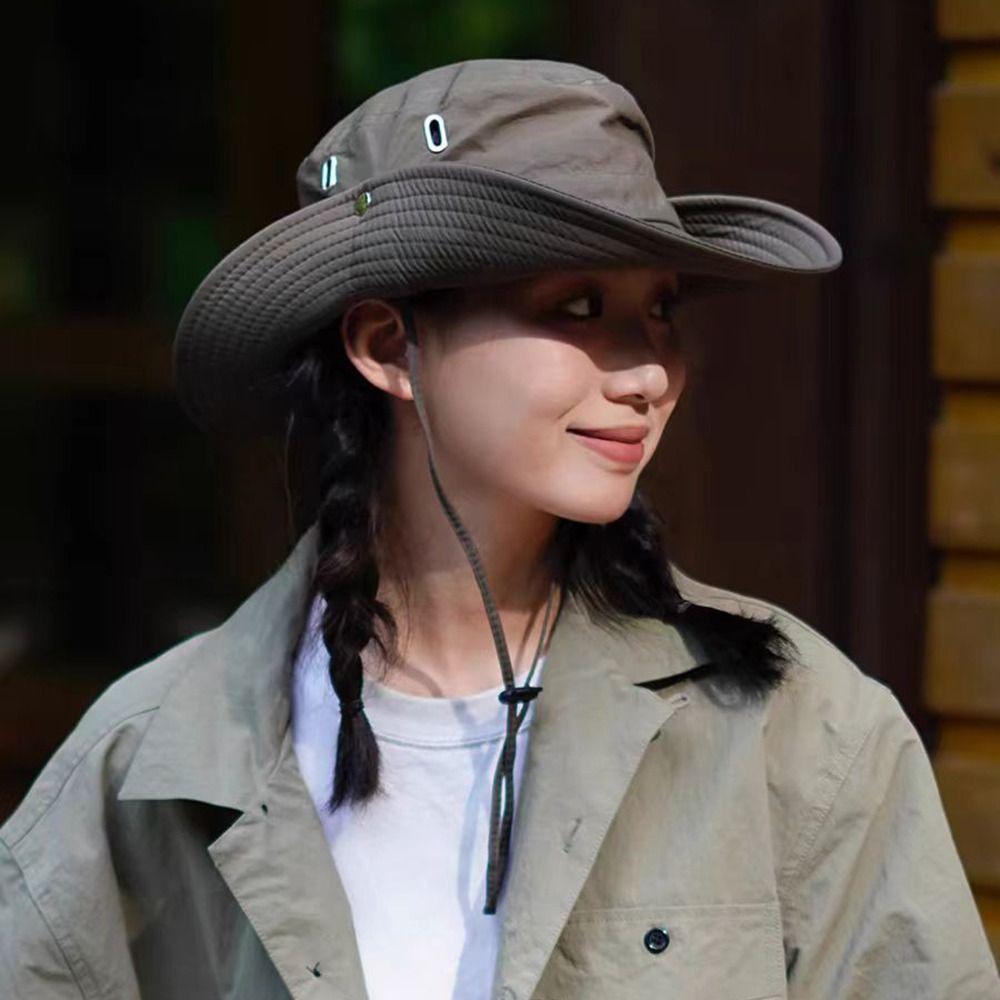 Waterproof Bucket Hat Anti-UV Mountaineering Caps Fashion Fisherman Hat  Outdoor