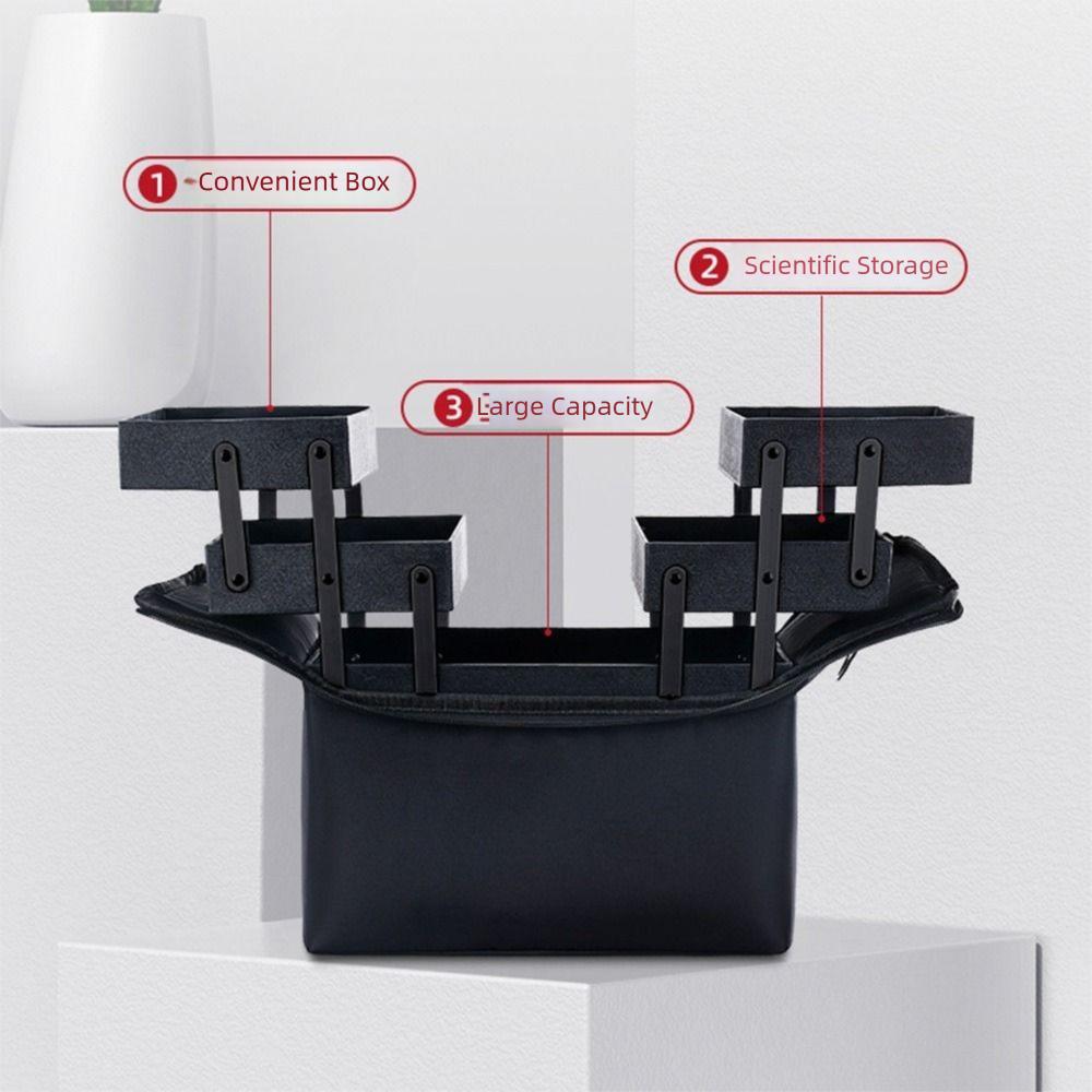 Portable Makeup Carrying Case Multi-layer Folding Manicurist Toolbox  Manicure