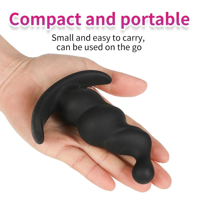 Wearable Anal Plug Dildo Realistic Butt Plug Sex Toys for Women /Men Masturbators Anal Toys Butt Plug Anus Pull Bead