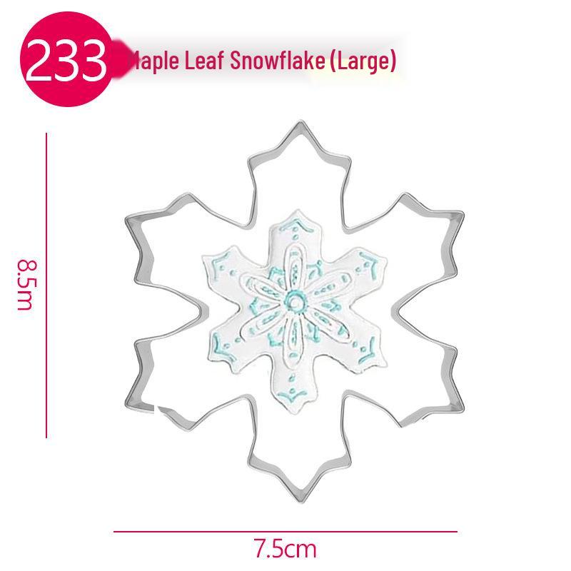 Stainless Steel Christmas Tree Cookie & Cake Cutter Mold Set