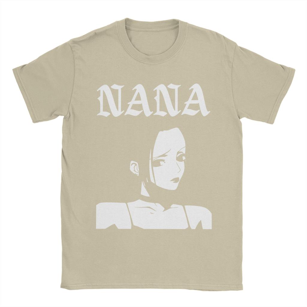 Print Nana Osaki T Shirt For Men Women Round Neck Short Sleeve Clothes  Cotton Summer Top Tee