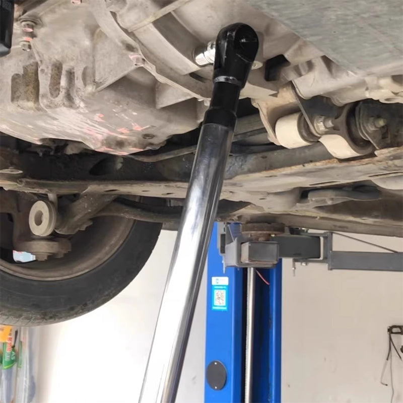 Dual-Mode Extendable Ratchet Wrench 50Nm Electric/100Nm Manual Torque 3/8" Drive Ratchet For Automotive Repair Daily Maintenance