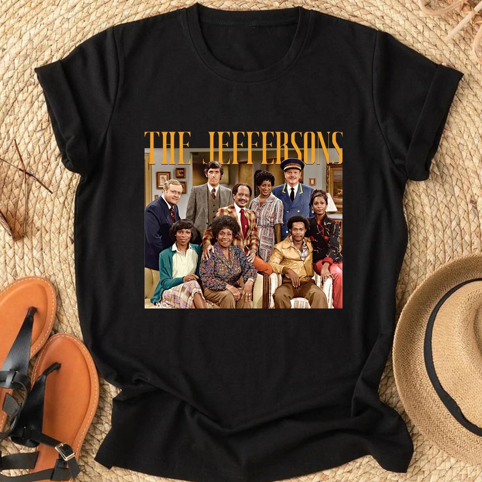 Retro The Jeffersons TV Show Shirt, Classic TV Sitcom The Jeffersons Tee for Fan 3XL