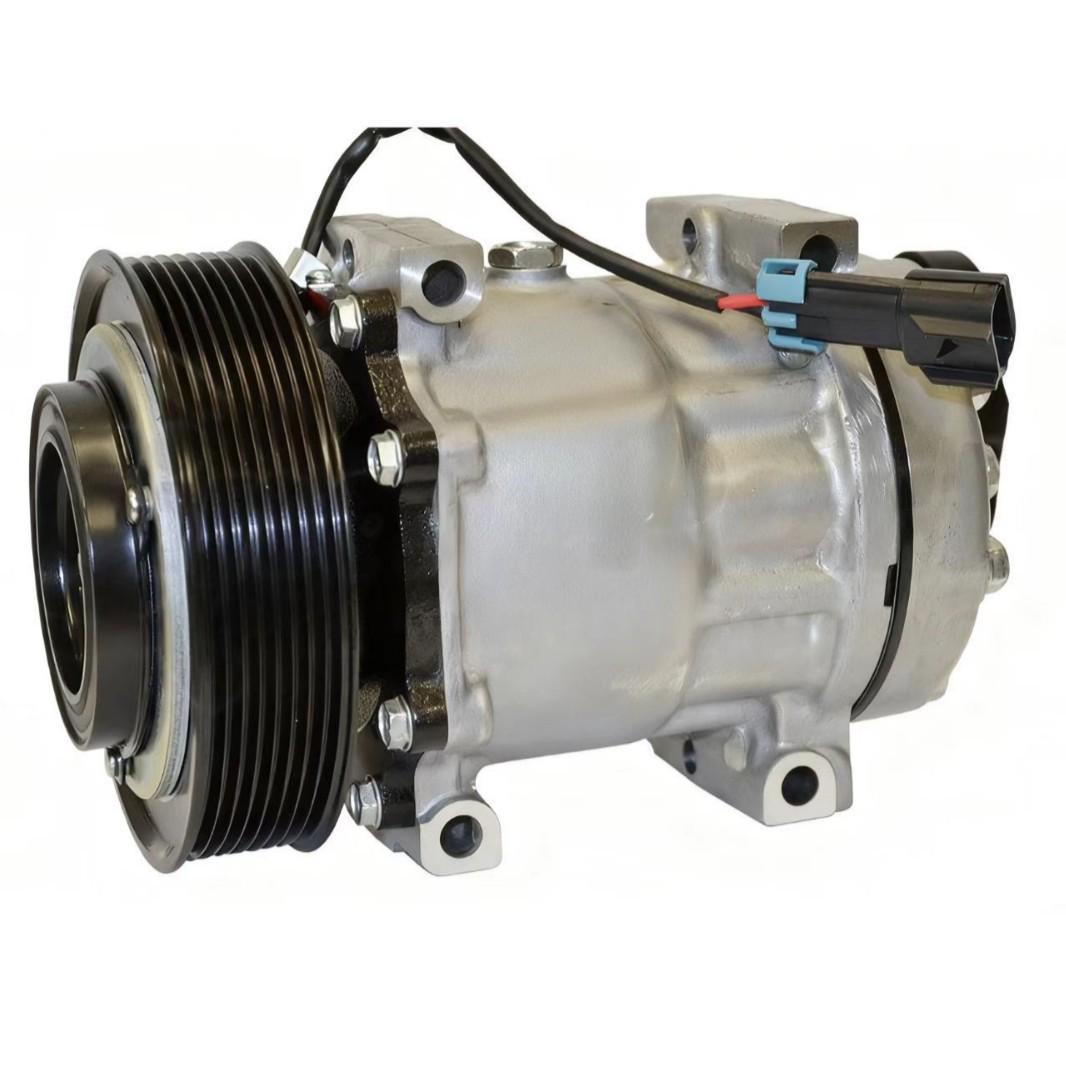 

7H15 Compressor Compatible with SANDEN 4082, 4543, 4543E SD 709 Large