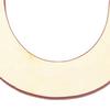 12Pcs Wood Chip Shape Wood Creative DIY Wood Horseshoe Slices School Handmaking