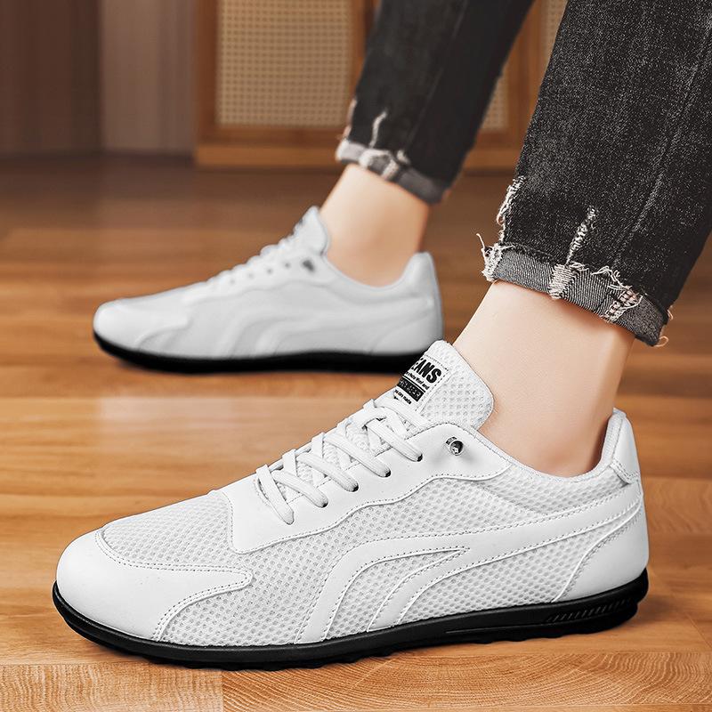 European Station Summer New German Training Shoes Sports and Leisure Shoes High-end Sense No Lace-up Breathable Soft Sole Comfortable Men's Shoes