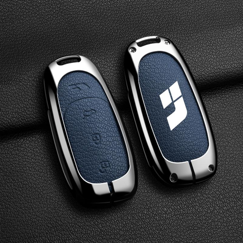 

High-End L7 Key Case: Metal Buckle Shell Holder for L8 and Ideal One L6 Cars Packaging Box