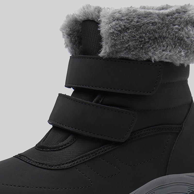 Winter Dames Sport Warme Schoenen Dames Sneeuw Katoenen Laarzen Nieuwe Casual Effen Kleur Schoenen Buiten Hoge Top Motorlaarzen
