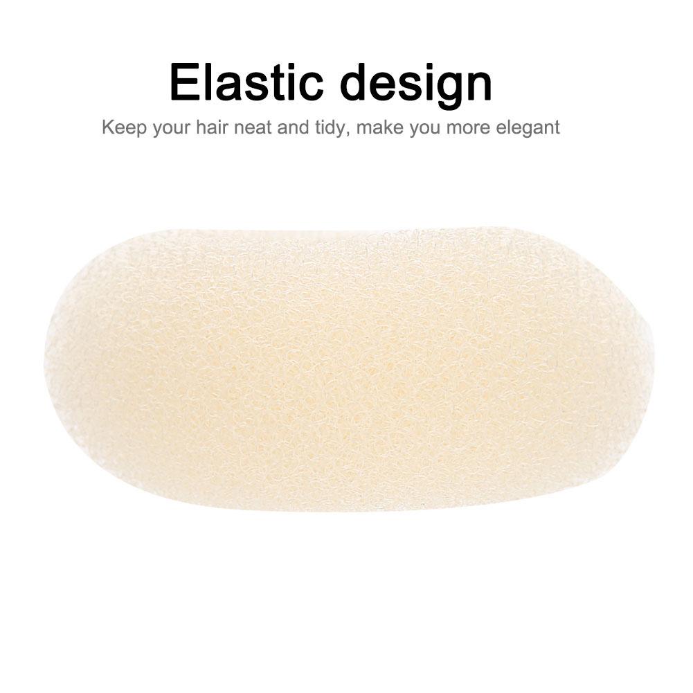 3PCS Women Hair Accessories Hairdressing Tools Donuts Dish Hair Headwear Disk Hair Ties