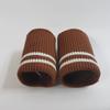 1 Pair Elastic Coarse Stripe Rib Cuff Coat Down Coat Sleeves Windproof Thread Hem Elastic Closure Garment Hem Accessories TJ6018