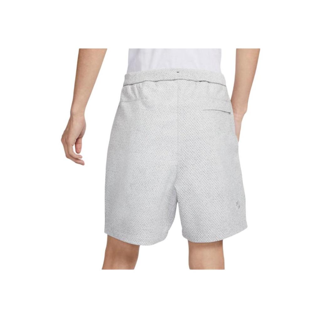 Nike Drawstring Minimalist Lace-Up Casual Shorts Men Bottoms White DX0202-084