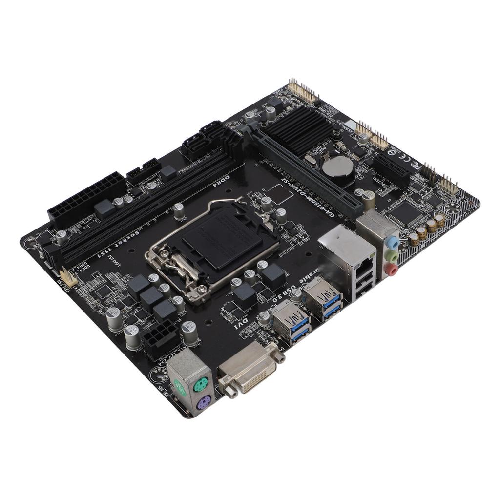 M ATX Desktop Motherboard PCI E 3.0 LGA 1151 CPU Slot Double DDR4 2133MHz Memory for Core I7 I5 I3 Pentium Celeron 14nm