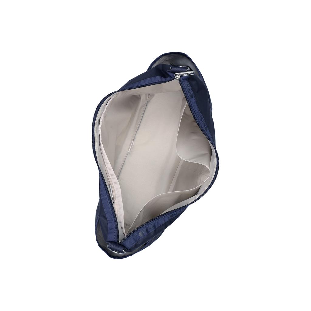 Lesportsac Classic Deep Sea Blue Zip Bucket Shoulder Bag