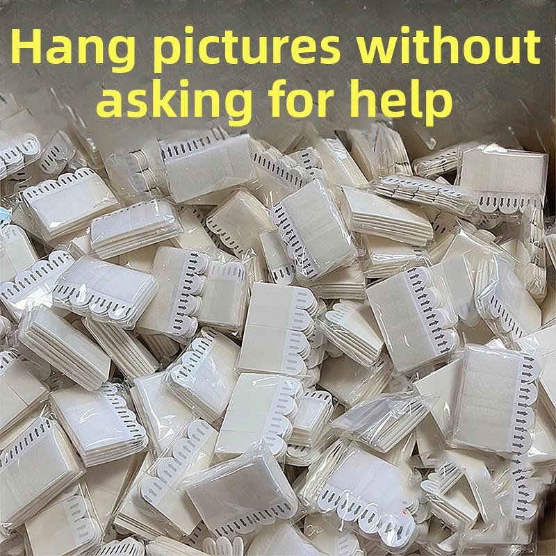 Klebehaken für nahtlose, magische, stanzfreie Wandoberfläche