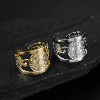 Titanium Steel Mens Ring Stainless Steel Hand Jewelry