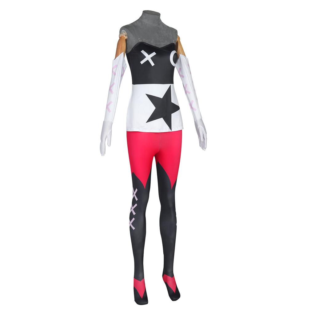 Velvette Cosplay Costume, Helluva Boss Anime Character Stage Role Play Outfit