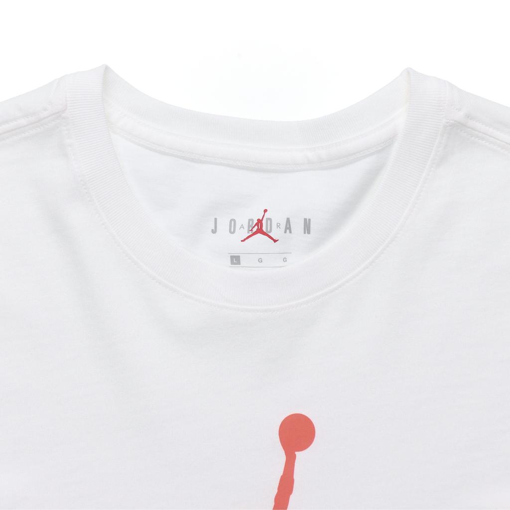 Jordan Classic Jumpman Logo Short Sleeve T-Shirt Men Tops White CK4213-100
