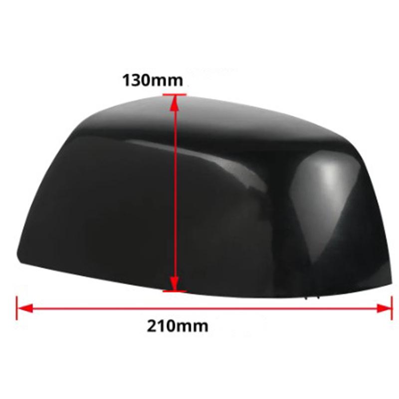 2005-2008 Ford Focus Matte Black Side Door Mirror Covers (Left & Right)