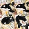 Orcinus Orca Plush Pencil Case For Students With Large Capacity And Cute Design