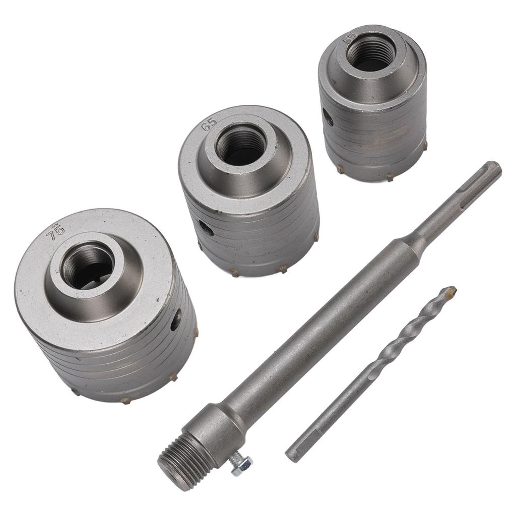 Beton Lochsägen Set 55 65 75mm Durchmesser 50mm Tiefe Lochsägen Set für Hohlziegel Zementwände