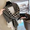Autumn shawl women's versatile fashion classic thickened burr scarf imitation cashmere scarf women's winter
