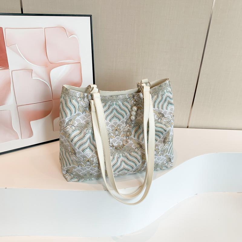 New Style Literary Chinese Style Bag Women Fashion Trend Women One-shoulder Handbag Tote Bag Chain Crossbody Bag