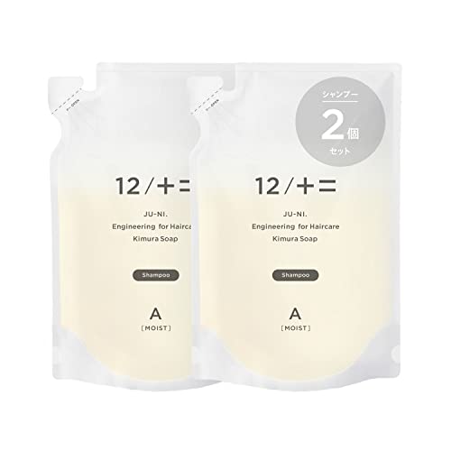 Kimura Soap 12/JU-NI [Shampoo 2-pack] Refill Set 450ml (Moisturizing Type-A)
