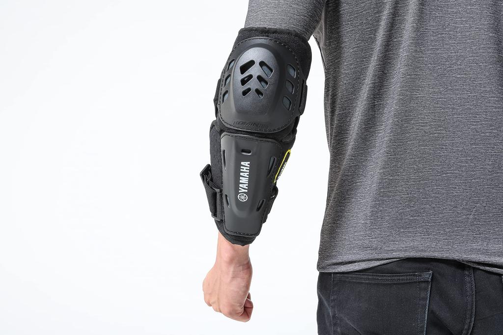 Yamaha Motorcycle Elbow Guard YAD05 CE Level 2 Black Size F