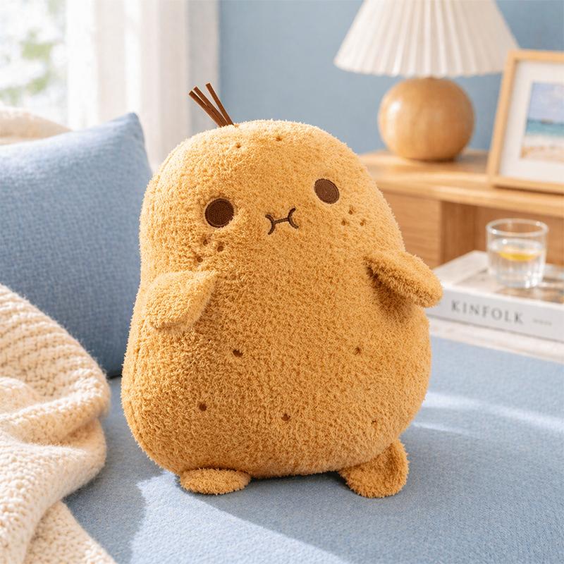 Cute Potato Plush Toy 10-53cm Funny Plant Throw Pillow Sofa Decor Cushion Farm Theme Stuffed Animal for Kids