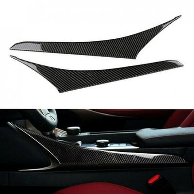 Carbon Fiber Interior Gear Shift Panel Side Trim For Lexus IS250 IS350 2014-18