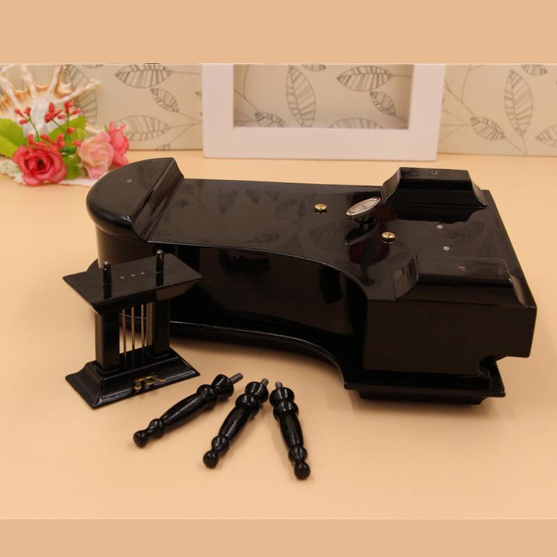 Miniature Piano Model  Mini Piano Musical Instrument Ornaments Display