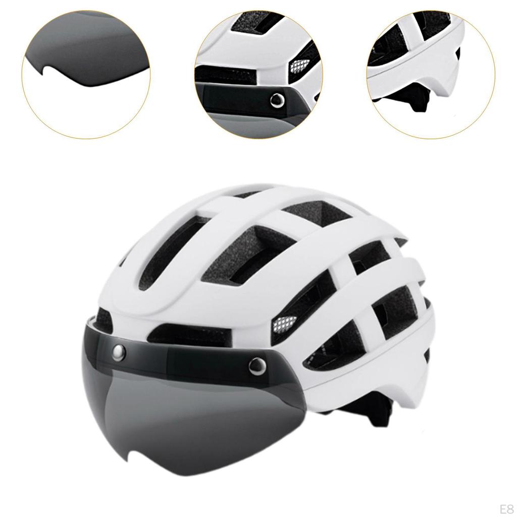 Kask rowerowy Regulowany pasek pod brodę Oddychający kask sportowy do jazdy na rowerze