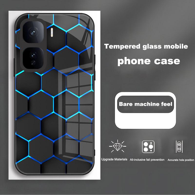 For Vivo IQOO Neo 10 5G Case Tempered Glass Phone Case For Vivo IQOO Neo 10 Pro 5G Back Cover IQOONeo 10 Protective Shell Coque