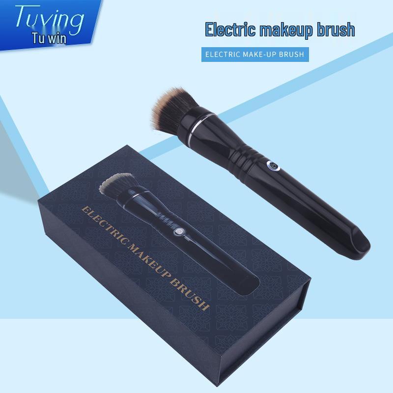 

Электрическая кисть для макияжа и инструмент для умывания лица - Автоматическое косметическое устройство Распродажа чёрный