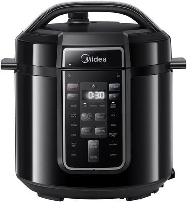 Midea Schnellkochtopf 6 l, 70 % schneller, 13 Voreinstellungen, Rezepte online