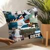 Hot singer RriizeS Album Pillow Case Home Living Room Decoration Linen Pillow Cases Cushion Cover