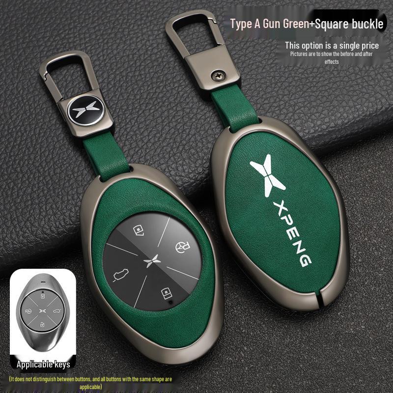Xpeng P7/G3i Car Key Shell & Case: 2021/2022 Metal Key Holder