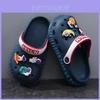 Comfortable Kids Summer Eva Hole Shoes Non-slip Cartoon Style For Boys And Girls