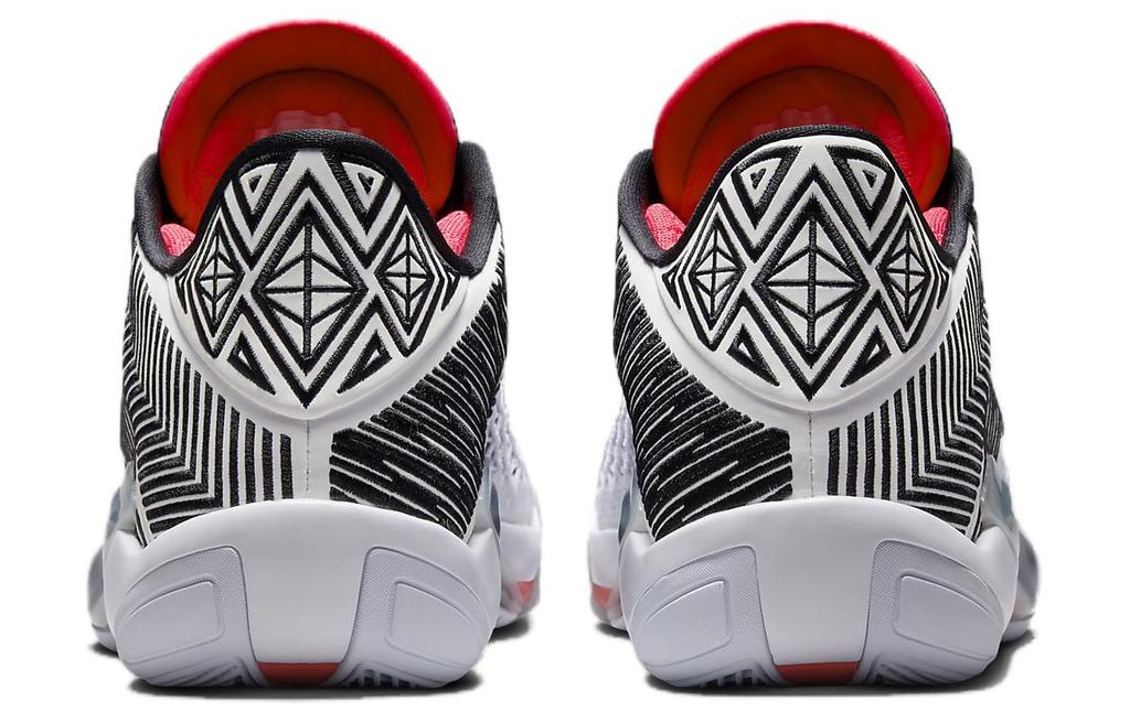 Jordan 38 Low White Siren Red Black FD2325-101