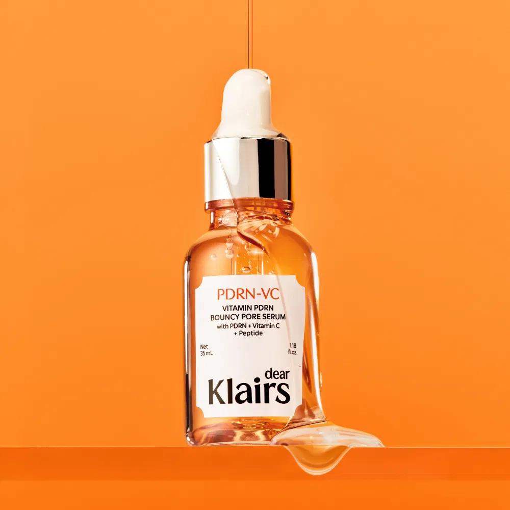 Dear Klairs Vitamin PDRN Bouncy Pore Serum 35ml Vegan PDRN Vitamin C Peptide Firming Pore Care Serum