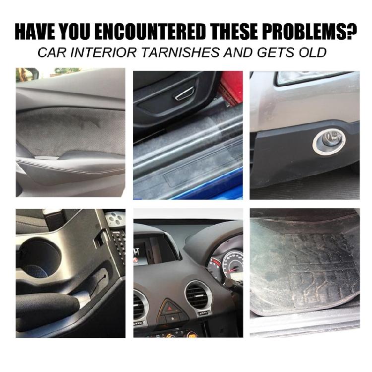 30ml Revitalizing Coating Agent Plastic Crystal Coating Trim Restore Plastic Parts Refurbish Agent Plastic Part Restorer