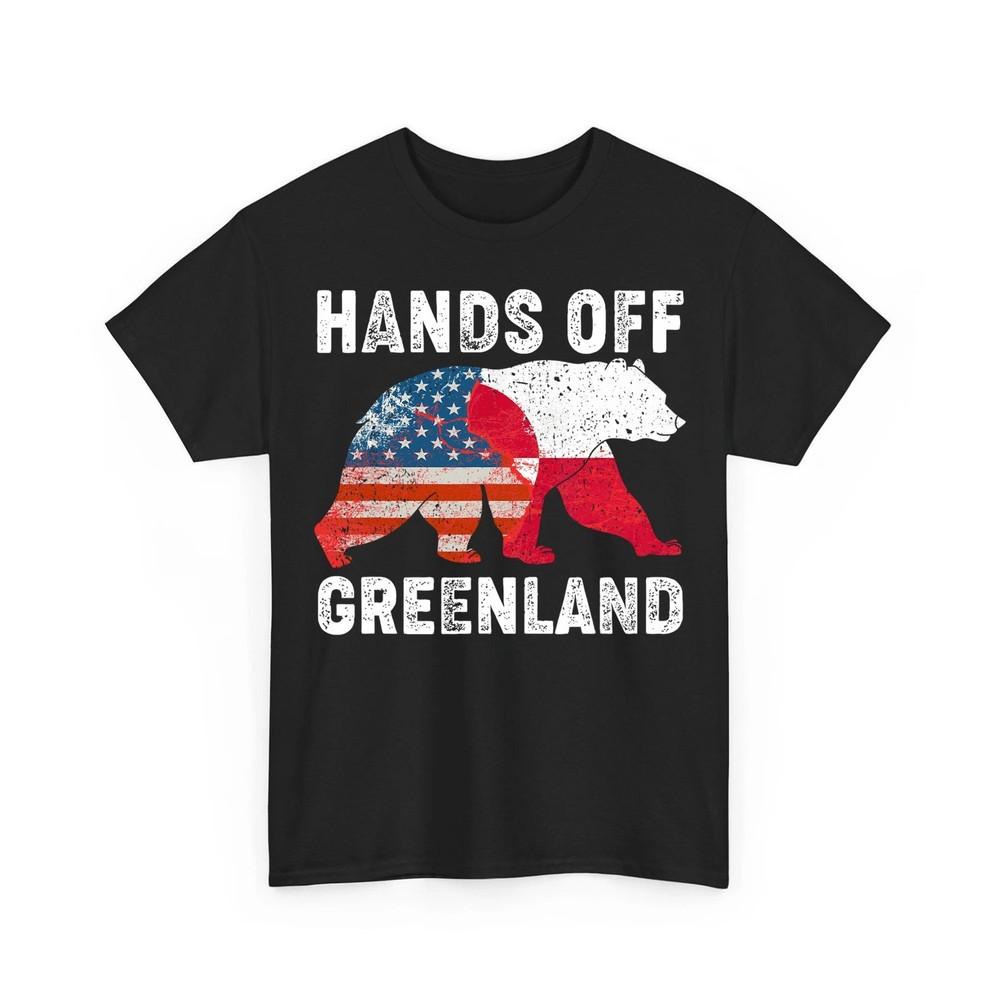 Hands Off Greenland Stand With Greenland Resist Protest Unisex TShirt Unisex T-Shirt XL
