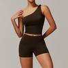 JYL Brushed Yoga Set Casual Comfortable Running Outfit