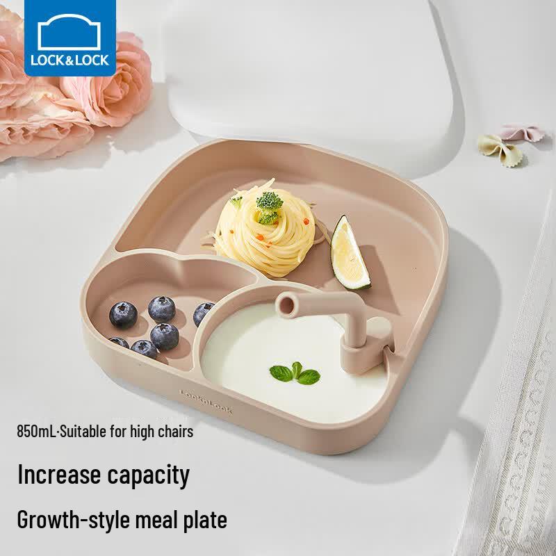 LocknLock Baby Silicone Divided Suction Plate