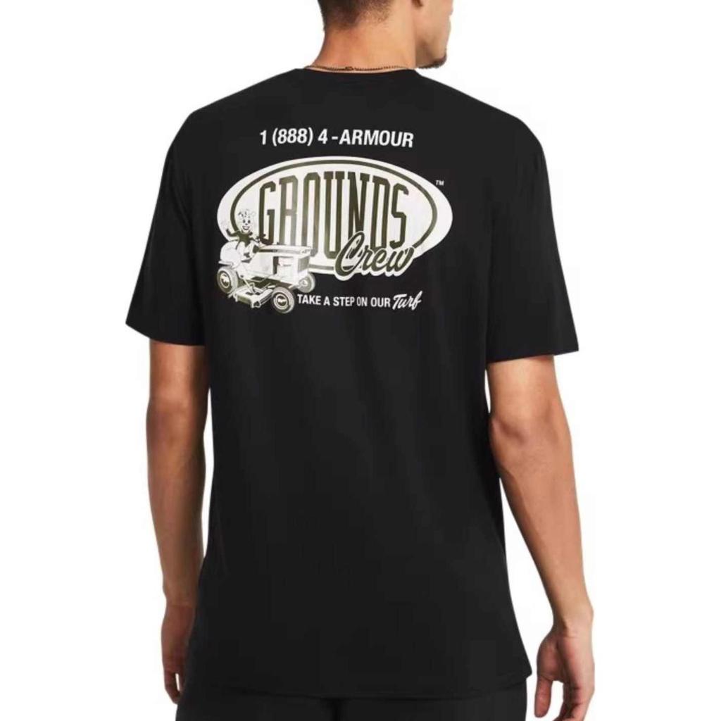 Under Armour Grounds T Shirt Men's Black 1387718-001