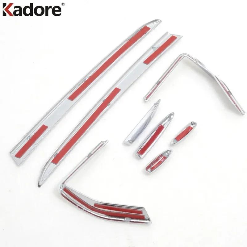 Rear Light Lamp Eyebrow Cover Trim For Lexus RX 2016 2017 2018     Chrome Car Taillight Eyelid Trims Accessories