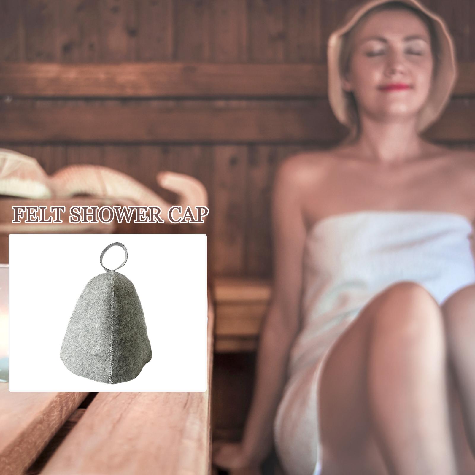 

Sauna Shower , Thick Breathable Felt Bath with ing , for Women Men Spa or Home Use