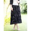 Specchio Long Skirt With Wrinkle Pattern 451 246